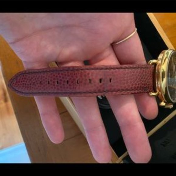 Shinola - Canfield Chrono 43MM Rose Gold Face with Burgundy Leather Band main image 6